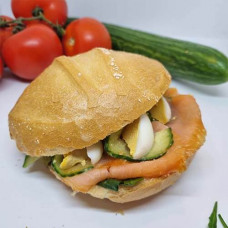 Broodje Gerookte zalm